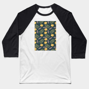 colored autumn leaves Baseball T-Shirt